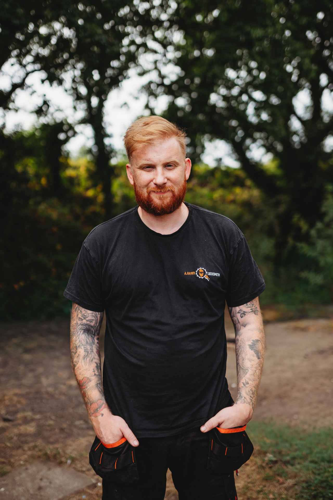 Alex Harry, owner of A. Harry Locksmith